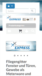 Mobile Screenshot of fliegengitter-express.de